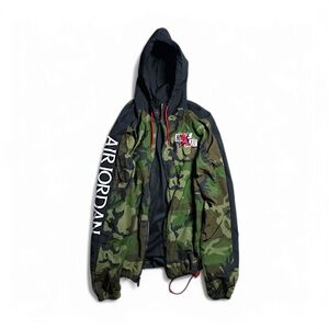 Nike Air Jordan Jumpman Classics Men's Camo Windbreaker Jacket